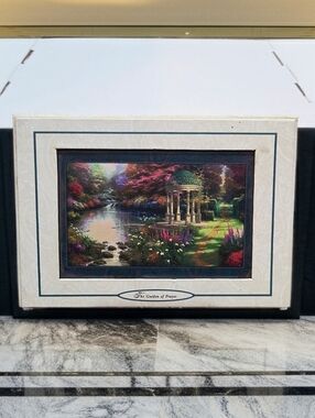 Thomas Kinkade "The Garden of Prayer" Stationery Set - 39 Cards & Envelopes